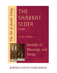 Shabbat Seder: Booklet Of Blessings And Songs