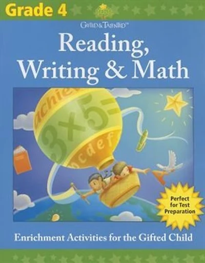 Gifted & Talented: Grade 4 Reading, Writing & Math (flash Kids Gifted & Talented)