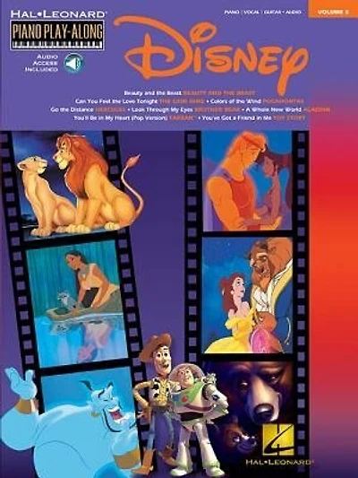 Disney Piano Play-along Volume 5 (book/online Audio): Piano Play-Along Volume 5
