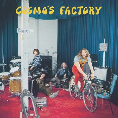 Cosmo's Factory by Creedence Clearwater Revival (Reissue) (1 Opaque Apple Red LP)