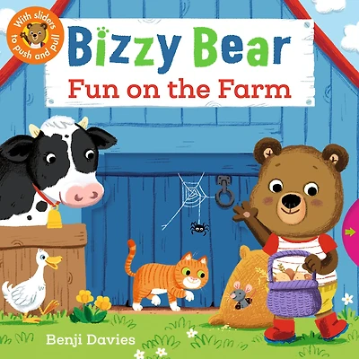 Bizzy Bear: Fun on the Farm: (Interactive Board Book for Toddlers - With Sturdy Tabs and Slides to Push and Pull)