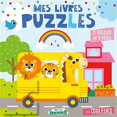 Les couleurs : mes livres puzzles: mes livres puzzles