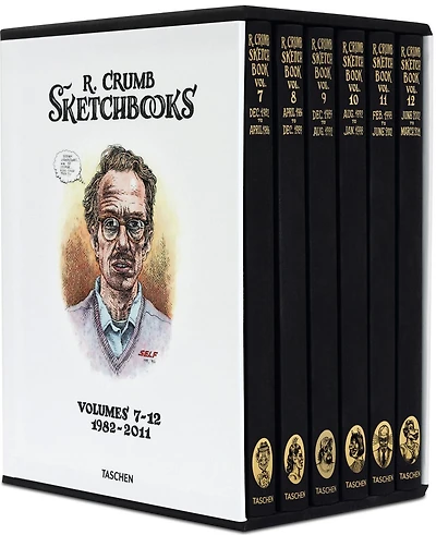 Robert Crumb: Sketchbooks 1982-2011: 1981 - 2012, 6 Vol.