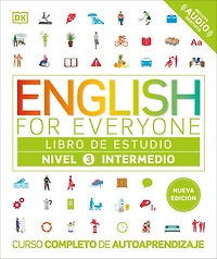 English for Everyone Nivel 3 Intermedio: Libro de estudio: Edición en español