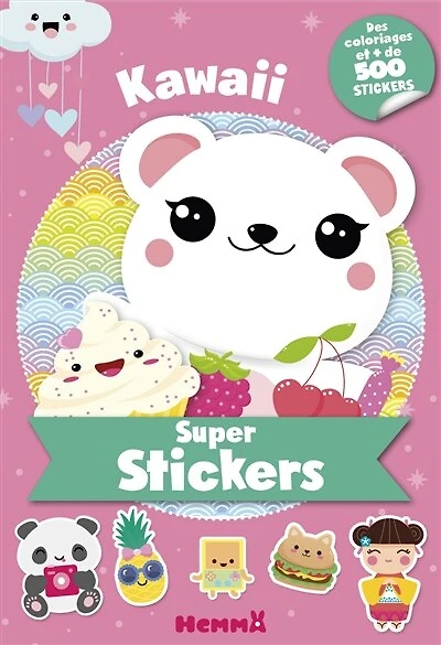 Kawaii : super stickers: super stickers