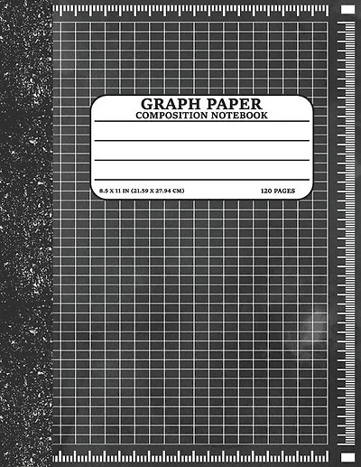 Graph Paper Composition Notebook: Math and Science Lover Graph Paper Cover (Quad Ruled 5 squares per inch, 120 pages) Birthday Gifts For Math Lover Teacher, Student Notebook
