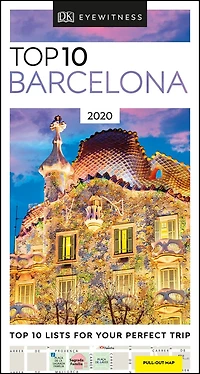 DK Top 10 Barcelona: lists for your perfect trip, plus an all-weather folded map