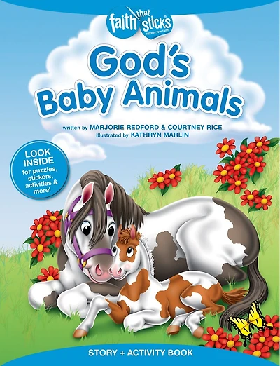 God's Baby Animals Story + Activity Book