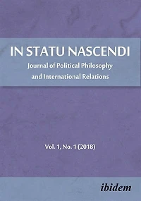 Statu Nascendi: Special Edition: On Continental Philosophy No. 10 Volume 6. Number 1 - The Last Edition