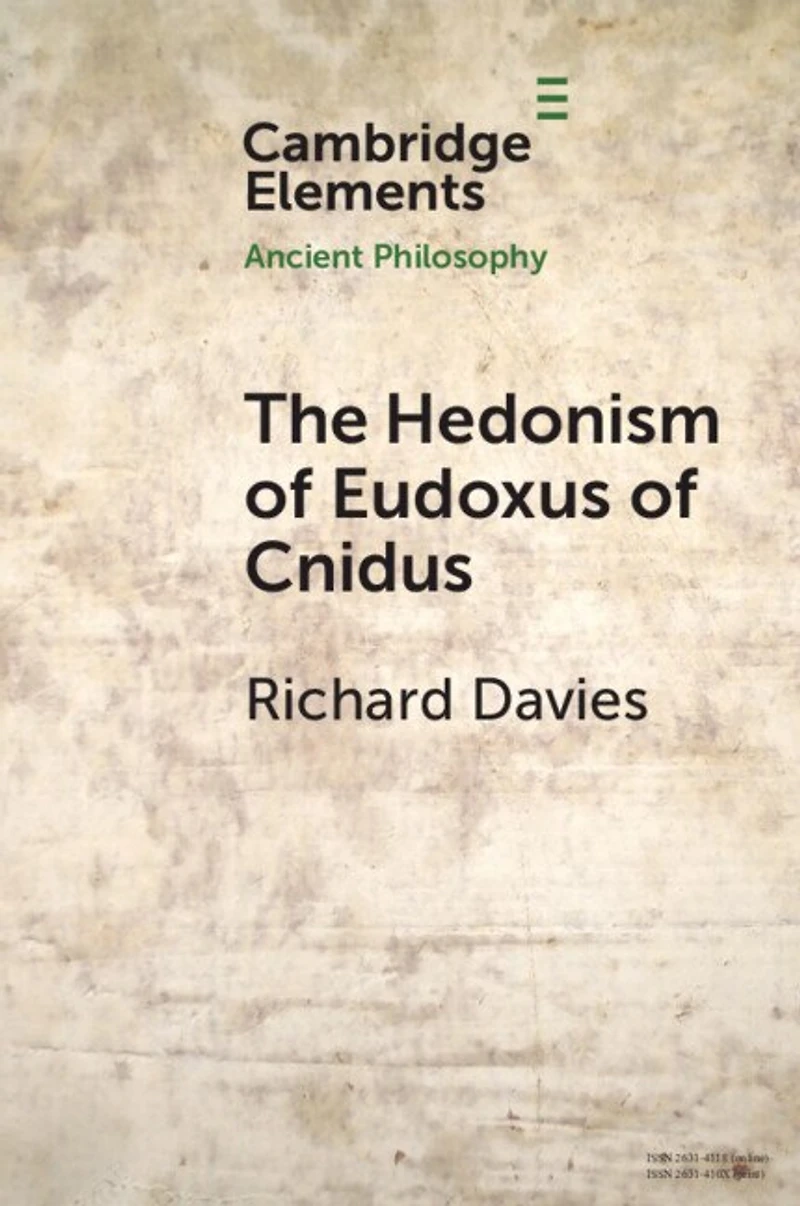 The Hedonism of Eudoxus Cnidus