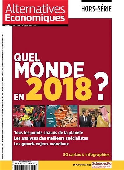 Alternatives économiques, hors-série, n°113. Quel monde en 2018 ?