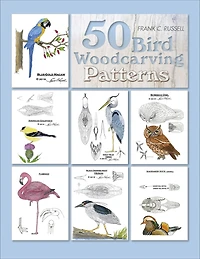 50 Bird Woodcarving Patterns