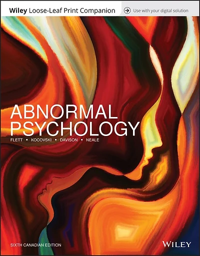 Psychological Disorders and Dysfunction: Science, Assessment Treatment, 7th Canadian Edition