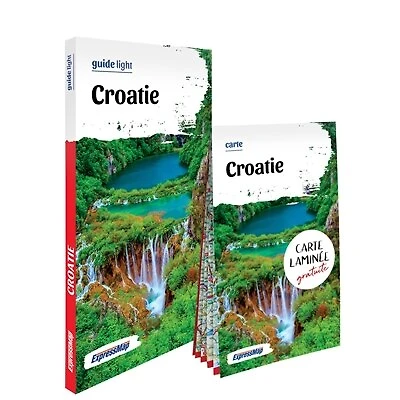 Croatie: guide et carte laminée
