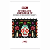 2023 Scott Specialized Catalogue of United States Conterfeits: Scott Stamp Catalogue of Us Counterfeits