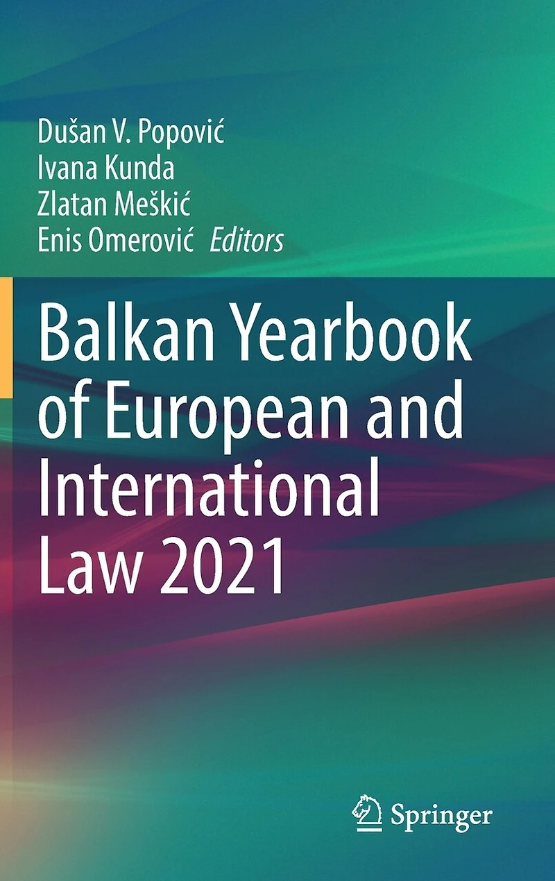 Balkan Yearbook of European and International Law 2021