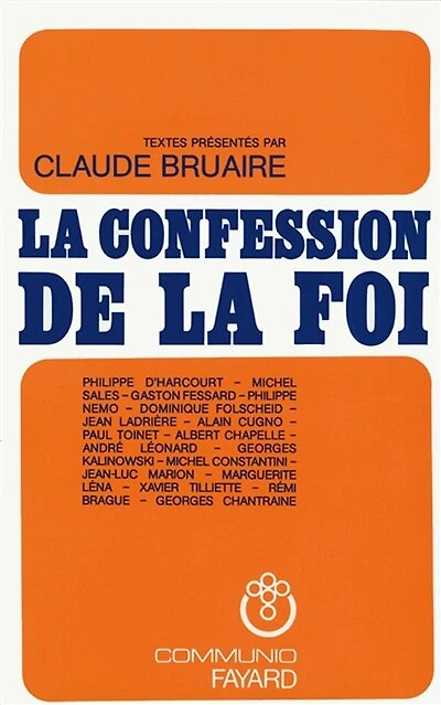 la Confession de Foi chrétienne