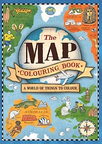 The Map Colouring Book: A World of Things to Colour