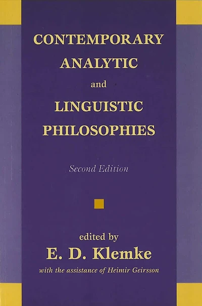 Contemporary Analytic And Linguistic Philosophies