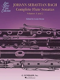 Bach Complete Flute Sonatas - Volumes 1 And 2