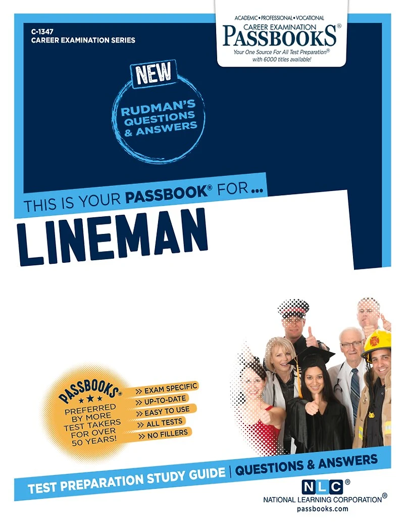 Lineman (C-1347): Passbooks Study Guide