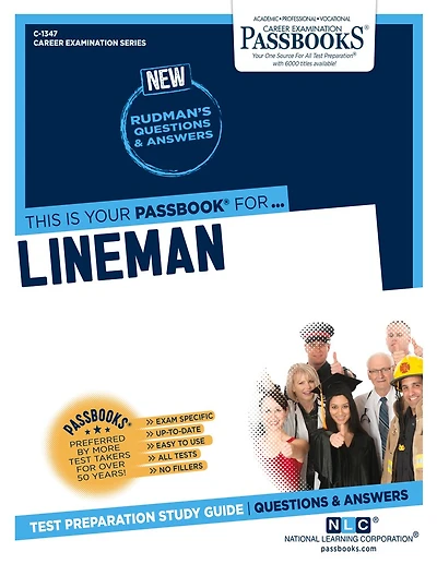 Lineman (C-1347): Passbooks Study Guide