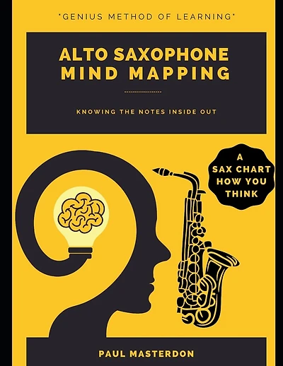 Alto Saxophone Mind Mapping: A Sax Chart How You Think