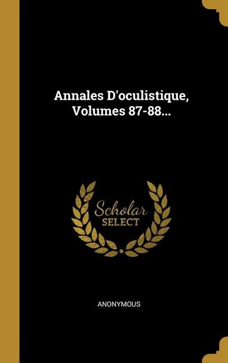 Annales D'oculistique