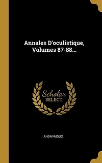 Annales D'oculistique
