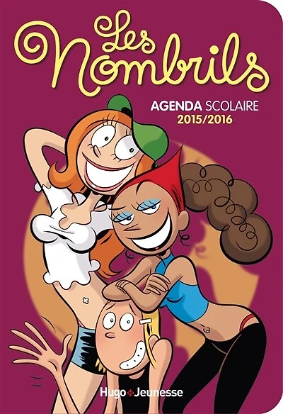 Les nombrils: agenda scolaire 2015-2016