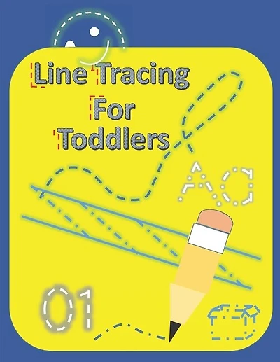 Line Tracing For Toddlers: Lines and Shapes Pen Control - Toddler Learning Activities - Preschool Workbook - Pre K to Kindergarten