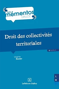 Droit des collectivités territoriales