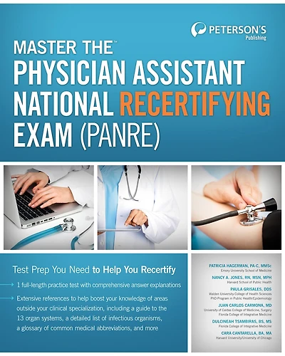 Master The Physician Assistant National Recertifying Exam (panre)