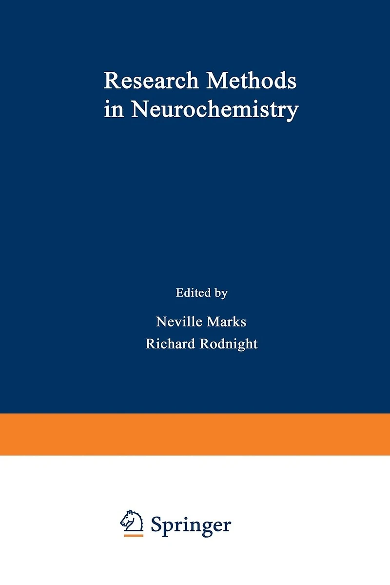 Research Methods in Neurochemistry: Volume 2