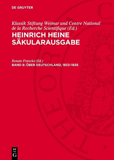 Über Deutschland, 1833–1836: Aufsätze über Kunst und Philosophie