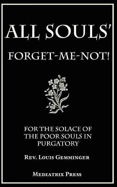 All Souls' Forget-Me-Not: For the Solace of the Poor Souls in Purgatory