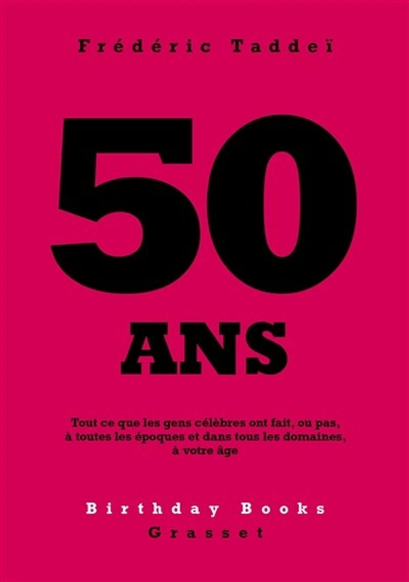 50 ANS: Tout ce que les gens célèbres ont fait, ou pas, à toutes époques et dans tous domaines, votre âge