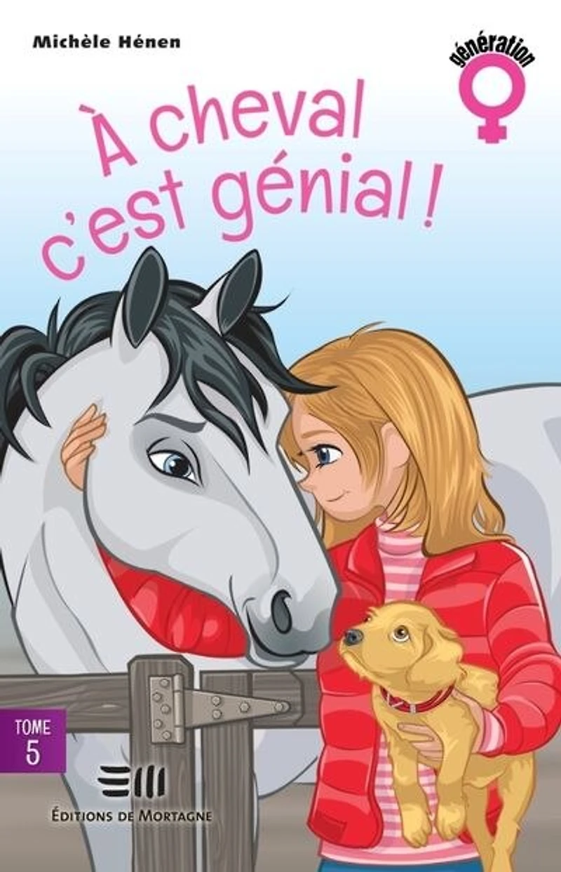 À cheval, c'est génial!