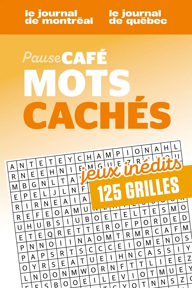 Mots cachés - Vol. 2 - Nº 1: Jeux inédits - 125 grilles
