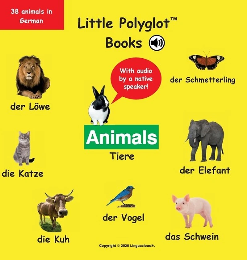 Animals/tiere: German Vocabulary Picture Book (with Audio By A Native Speaker!)