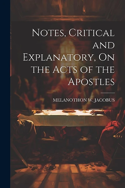 Notes, Critical and Explanatory, On the Acts of the Apostles