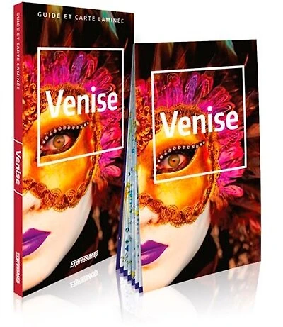 Venise: guide et carte laminée