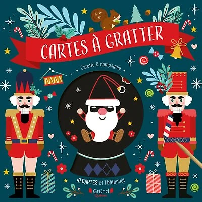 Cartes a gratter - noël