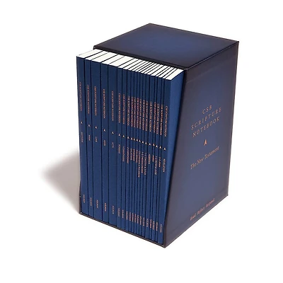 CSB Scripture Notebook, New Testament Set: Read. Reflect. Respond.