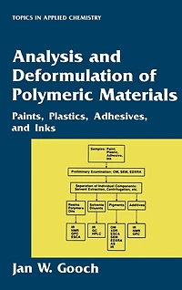 Analysis and Deformulation of Polymeric Materials: Paints, Plastics, Adhesives, Inks