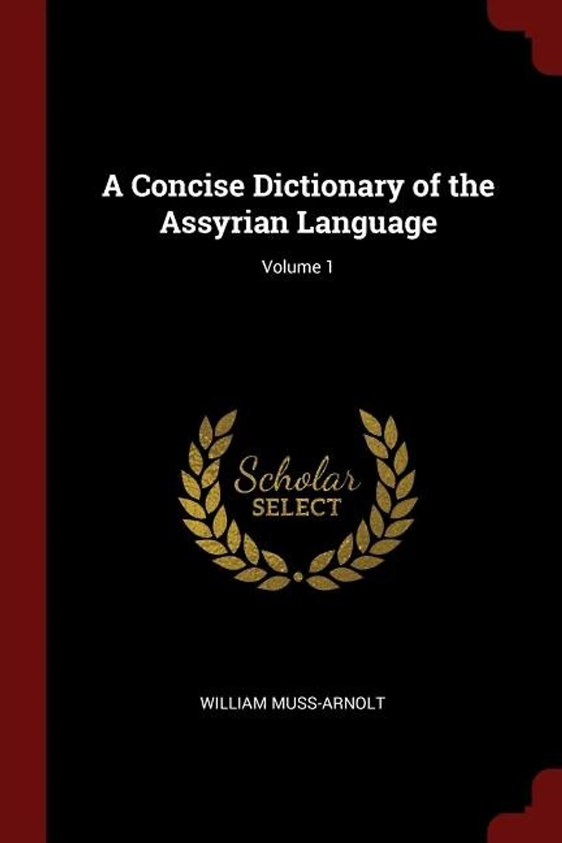 A Concise Dictionary of the Assyrian Language; Volume 1