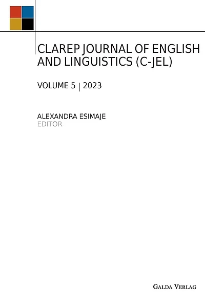 Clarep Journal of English and Linguistics (C-Jel): Vol. 5