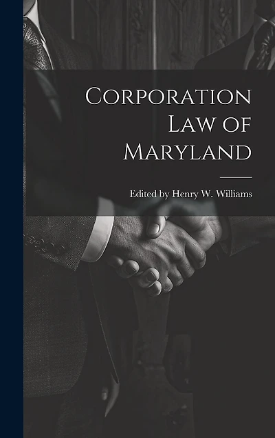 Corporation Law of Maryland