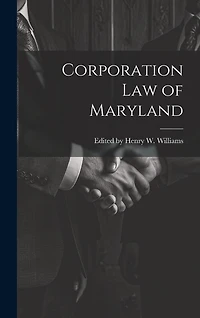 Corporation Law of Maryland