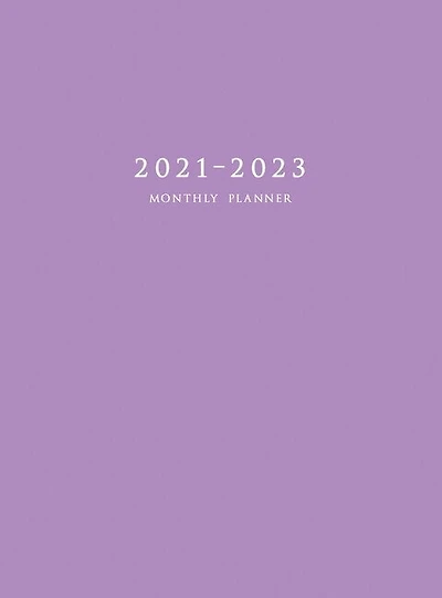 2021-2023 Monthly Planner: Large Three Year Planner With Cover (hardcover